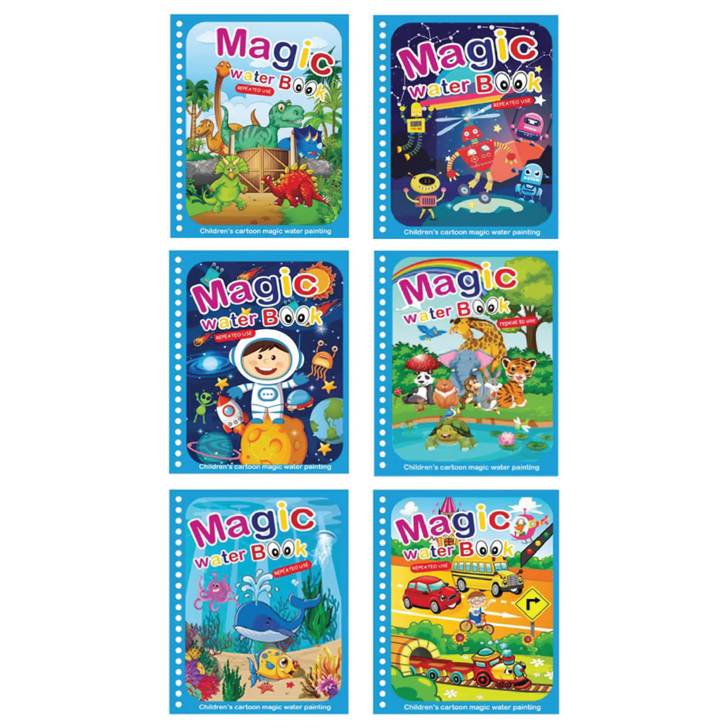 Reusable Water books