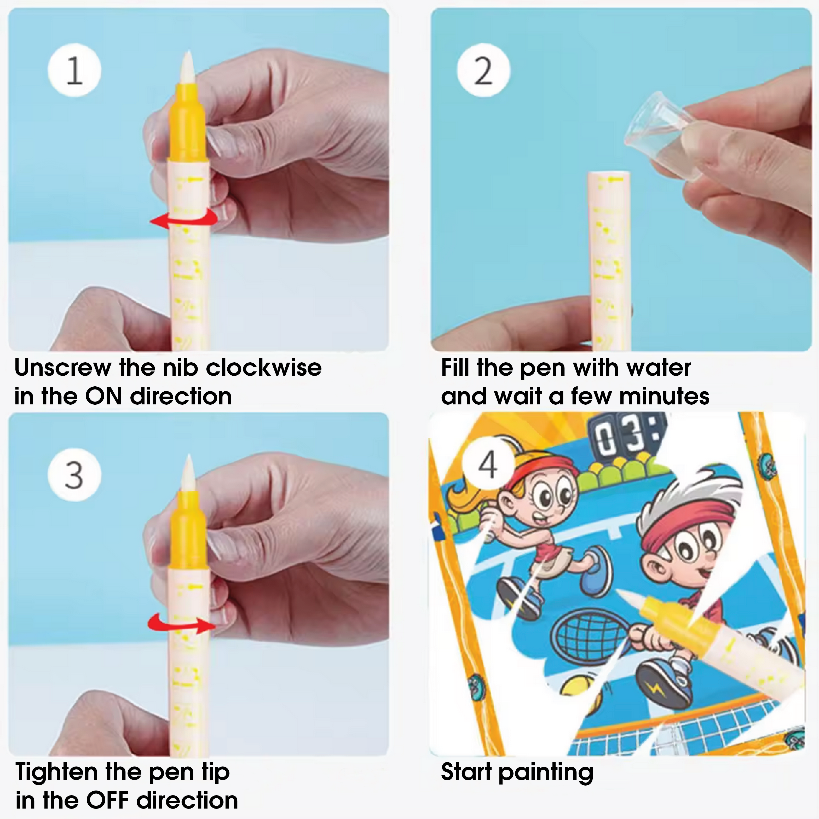 Reusable Water books