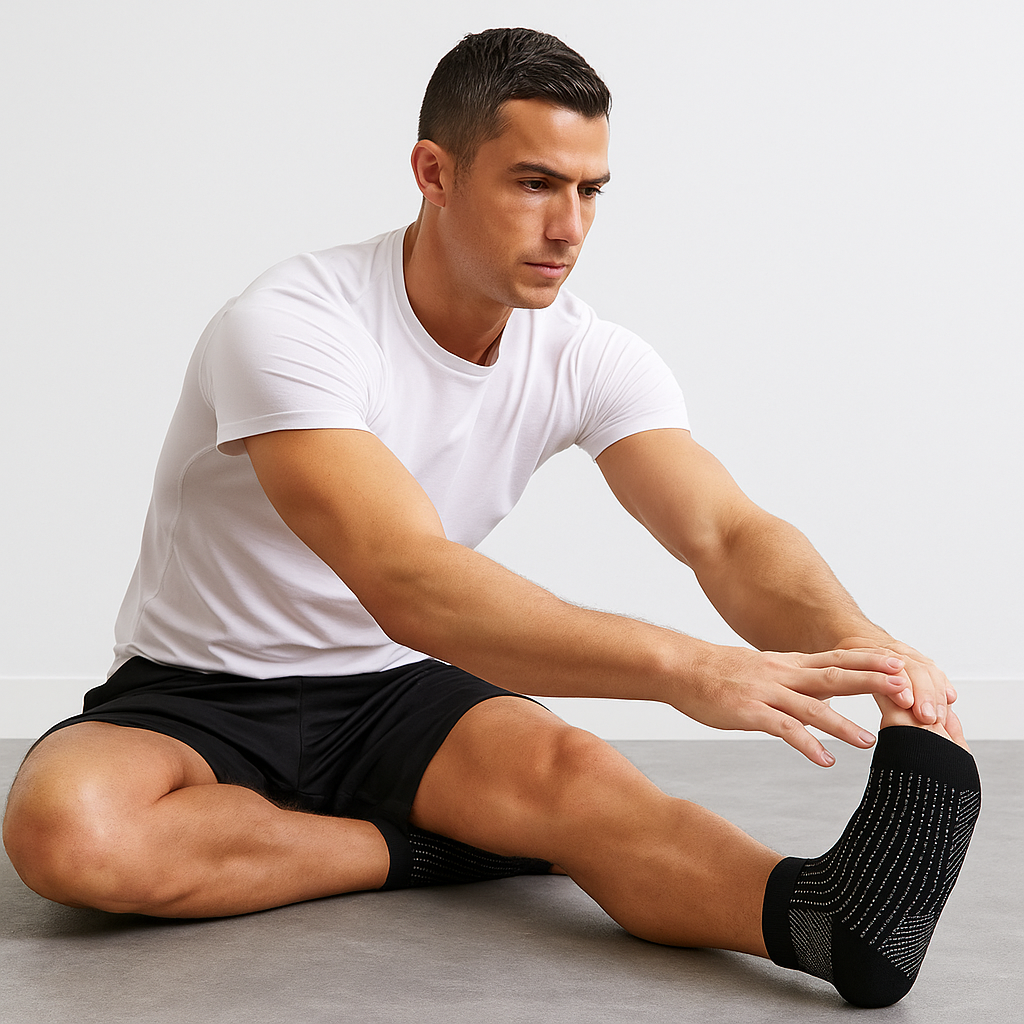 Ankle compression socks